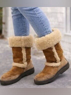 UGG Women's Sundance II Revival Tall Boots Chestnut